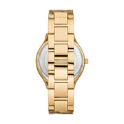  Shop Authentic Michael Kors Tibby Multifunction Gold Dial Gold Steel Strap Watch For Women - MK7292 - Luxxuri