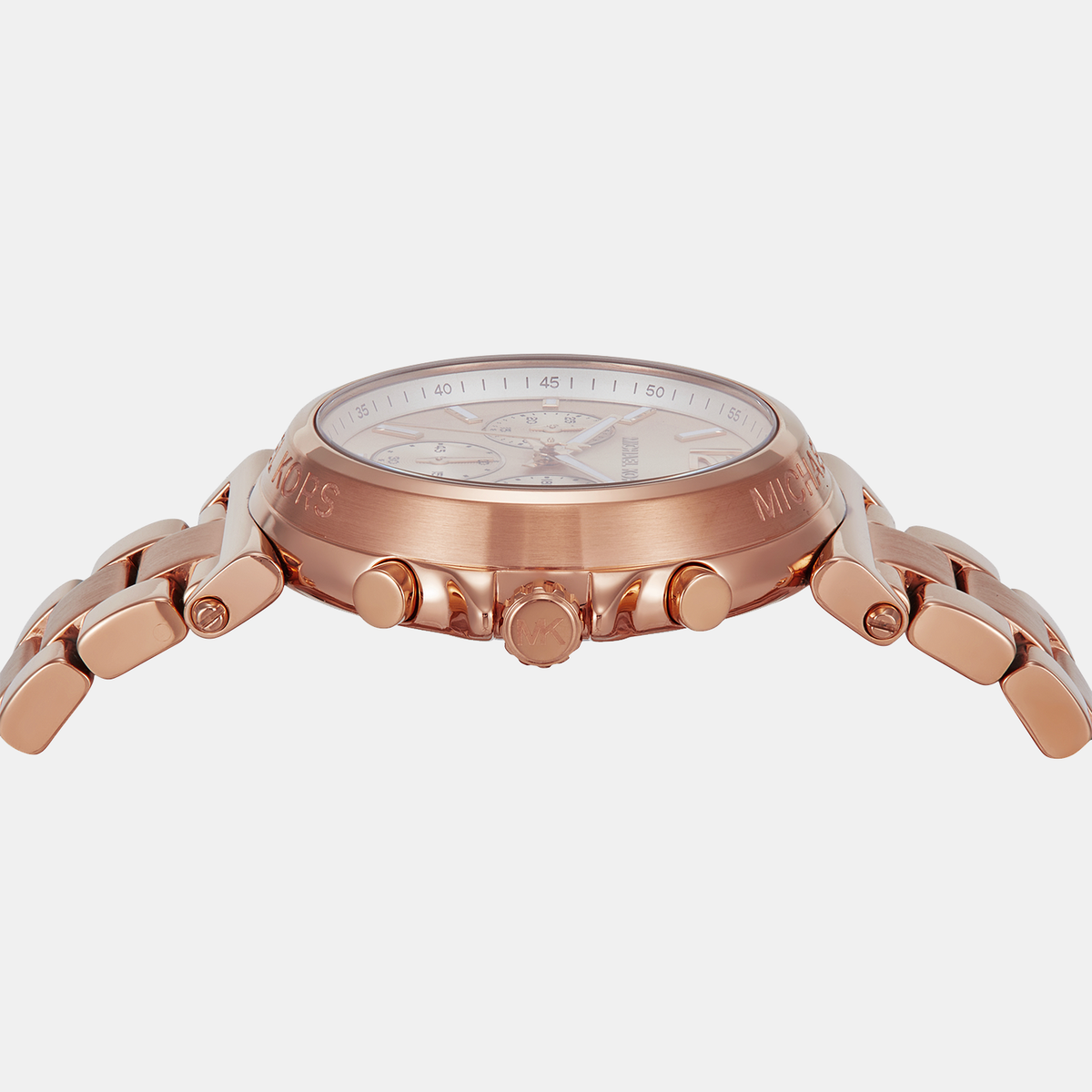  Shop Authentic Michael Kors Maren Chronograph Rose Gold Dial Rose Gold Steel Strap Watch for Women - MK7494 - Luxxuri