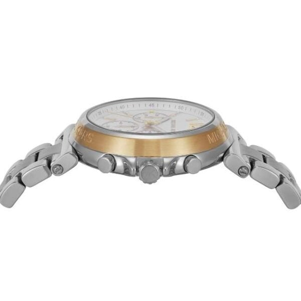  Shop Authentic Michael Kors Maren Chronograph Silver Dial Silver Steel Strap Watch for Women - MK7495 - Luxxuri
