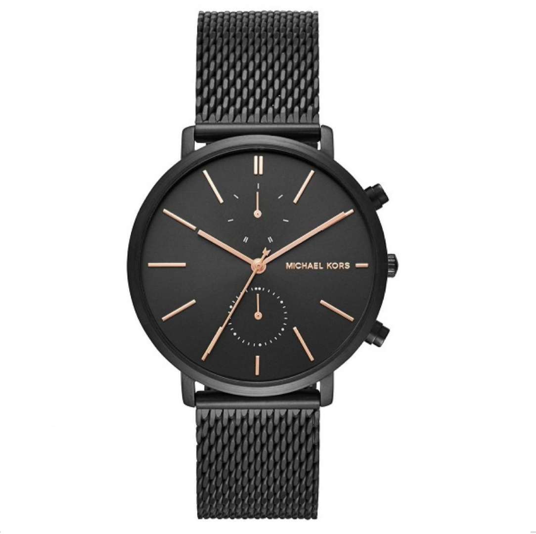  Shop Authentic Michael Kors Jaryn Black Dial Black Stainless Steel Strap Watch for Men - MK8504 - Luxxuri
