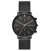  Shop Authentic Michael Kors Jaryn Black Dial Black Stainless Steel Strap Watch for Men - MK8504 - Luxxuri