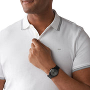  Shop Authentic Michael Kors Slim Runway Black Dial Black Steel Strap Watch for Men - MK8507 - Luxxuri