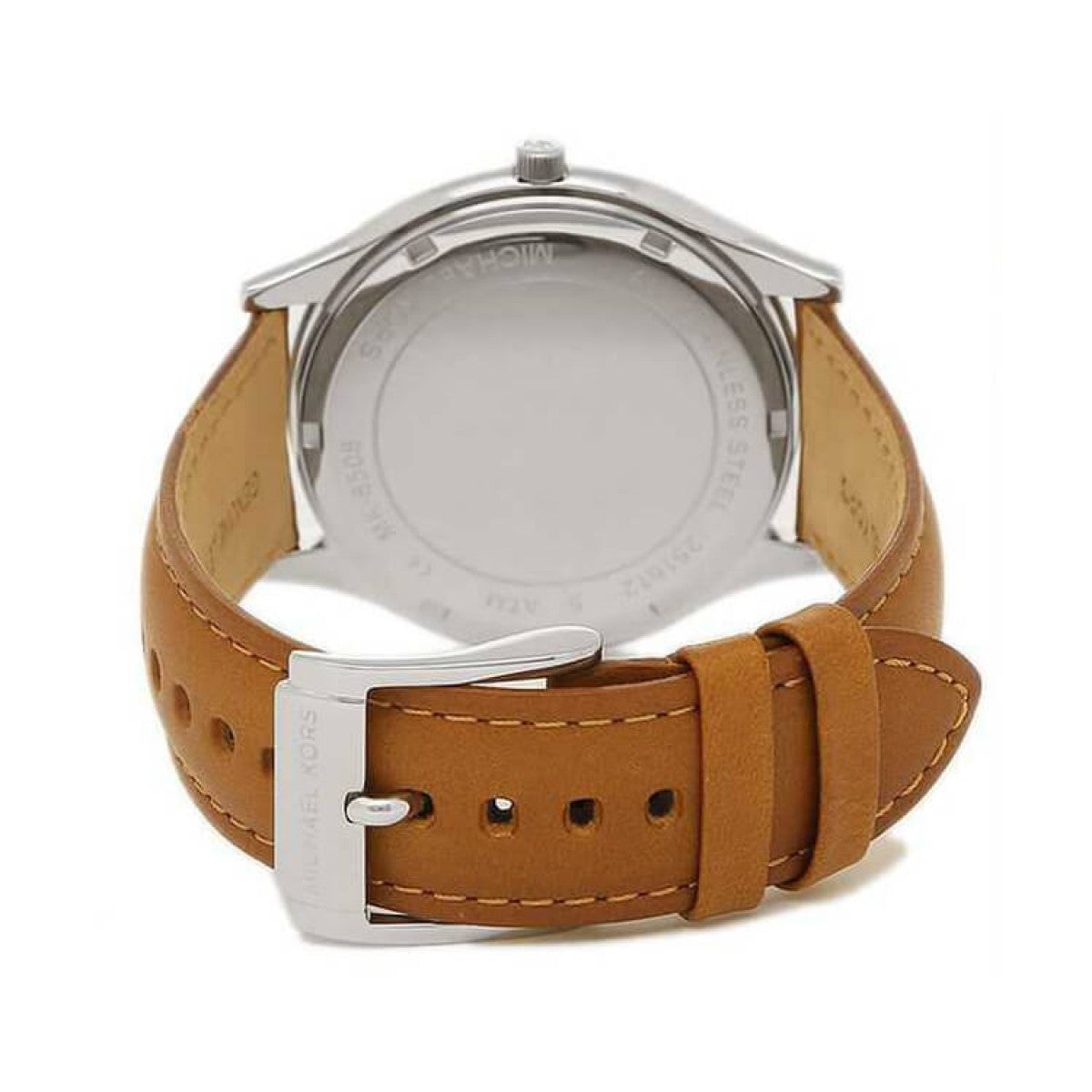  Shop Authentic Michael Kors Slim Runway Analog Blue Dial Brown Leather Strap Watch For Men - MK8508 - Luxxuri