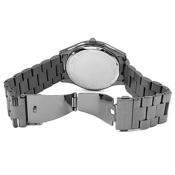 Shop Authentic Michael Kors Runway Quartz Grey Dial Grey Steel Strap Watch For Women - MK8576 - Luxxuri