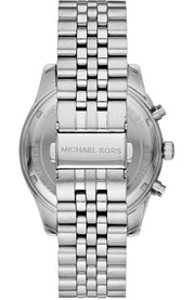  Shop Authentic Michael Kors Lexington Chronograph Brown Dial Silver Steel Strap Watch For Men - MK8732 - Luxxuri