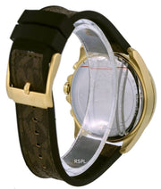  Shop Authentic Michael Kors Brecken Chronograph Black Dial Brown Leather Strap Watch For Men - MK8849 - Luxxuri