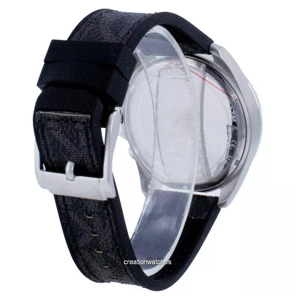  Shop Authentic Michael Kors Brecken Chronograph Black Dial Black Leather Strap Watch For Men - MK8850 - Luxxuri