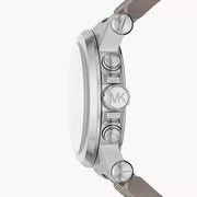  Shop Authentic Michael Kors Dylan Chronograph Grey Dial Grey PVC Strap Watch For Men - MK8935 - Luxxuri