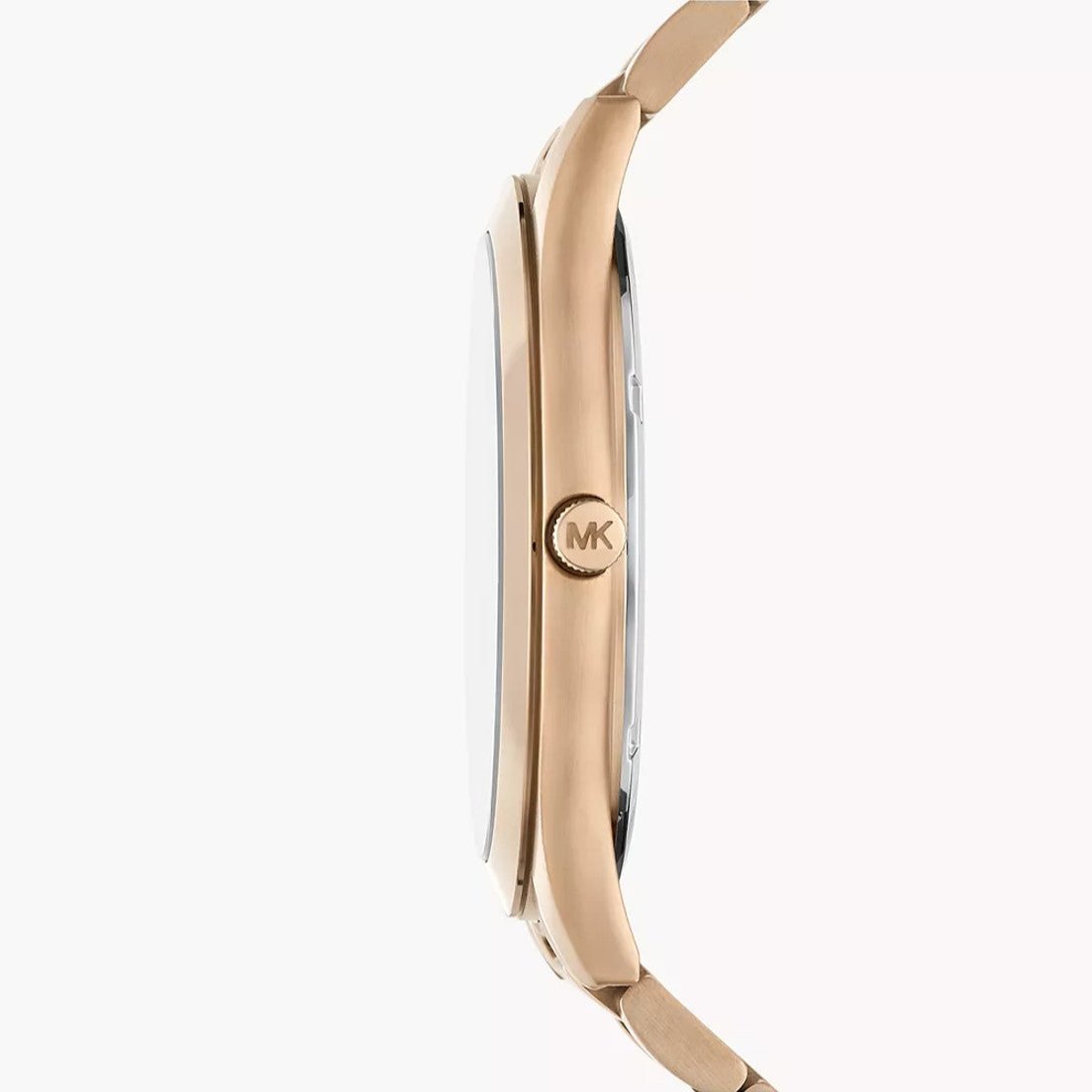  Shop Authentic Michael Kors Slim Runway Three-Hand Gold Dial Gold Steel Strap Watch for Women - MK9122 - Luxxuri