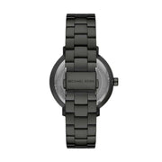  Shop Authentic Michael Kors Blake Three-Hand Black Dial Black Steel Strap Watch for Men - MK9135 - Luxxuri