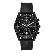  Shop Authentic Michael Kors Accelerator Chronograph Black Dial Black Nylon Strap Watch for Men - MK9143 - Luxxuri