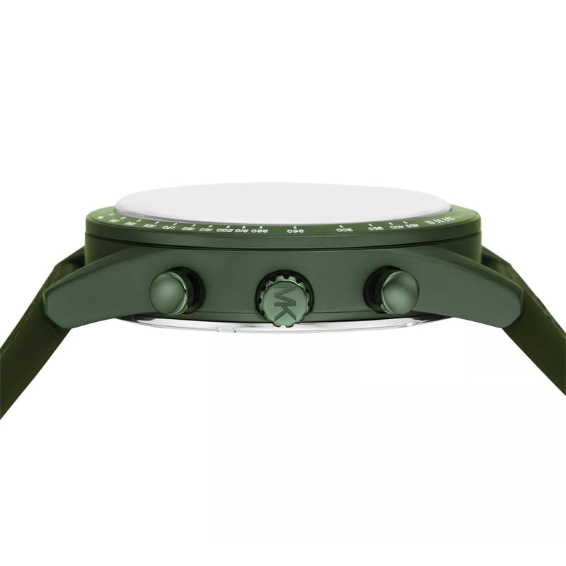  Shop Authentic Michael Kors Accelerator Chronograph Green Dial Green Nylon Strap Watch for Men - MK9144 - Luxxuri