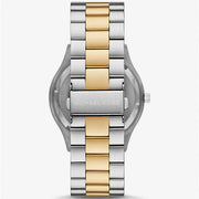  Shop Authentic Michael Kors Slim Runway Quartz Green Dial Two Tone Steel Strap Watch for Women - MK9149 - Luxxuri
