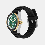  Shop Authentic Michael Kors Maritime Analog Green Dial Black Silicone Strap Watch for Men - MK9158 - Luxxuri