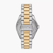  Shop Authentic Michael Kors Maritime Three-Hand Blue Dial Two Tone Steel Strap Watch for Men - MK9169 - Luxxuri