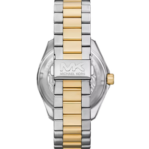  Shop Authentic Michael Kors Maritime Three Hand Black Dial Two Tone Steel Strap Watch for Men - MK9180 - Luxxuri