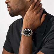  Shop Authentic Michael Kors Maritime Three Hand Black Dial Two Tone Steel Strap Watch for Men - MK9180 - Luxxuri
