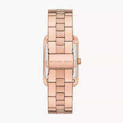  Shop Authentic Michael Kors Monroe Three Hand Rose Gold Dial Rose Gold Steel Strap Watch for Women - MKO1032 - Luxxuri