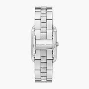  Shop Authentic Michael Kors Monroe Three Hand Silver Dial Silver Steel Strap Watch for Women - MKO1033 - Luxxuri