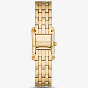 Shop Authentic Michael Kors Monroe Pave Crystals White Dial Gold Steel Strap Watch for Women - MKO1034 - Luxxuri