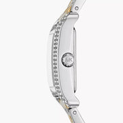  Shop Authentic Michael Kors Three-Hand White Dial Two Tone Steel Strap Watch for Women - MKO1035 - Luxxuri