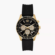  Shop Authentic Michael Kors Berkley Chronograph Black Dial Black Rubber Strap  Watch for Men - MKO1038 - Luxxuri