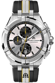  Shop Authentic Maurice Lacroix Aikon Chronograph King of the Court Limited Edition Silver Dial Grey Rubber Strap Watch for Men - AI1018-TT030-130-K - Luxxuri