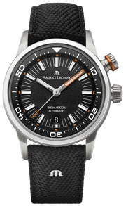  Shop Authentic Maurice Lacroix Pontos S Diver Black Dial Orange Rubber Strap Watch For Men - PT6248-SS00L-330-J - Luxxuri