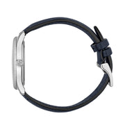  Shop Authentic Gucci G Timeless Automatic Blue Dial Black Leather Strap Watch For Men - YA126347 - Luxxuri