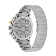  Shop Authentic Gucci Grip Chronograph Disney Black Dial Silver Steel Strap Watch For Men - YA157307 - Luxxuri
