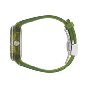  Shop Authentic Gucci Dive Automatic Green Dial Green Rubber Strap Unisex Watch - YA136345 - Luxxuri