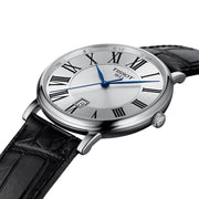 Shop Authentic Tissot Carson Premium Silver Dial Black Leather Strap Watch For Men - T122.410.16.033.00 - Luxxuri