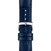  Shop Authentic Tissot Carson Premium Blue Dial Blue Leather Strap Watch For Men - T122.410.16.043.00 - Luxxuri