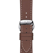  Shop Authentic Tissot Gentleman Blue Dial Brown Leather Strap Watch For Men - T127.410.16.041.00 - Luxxuri