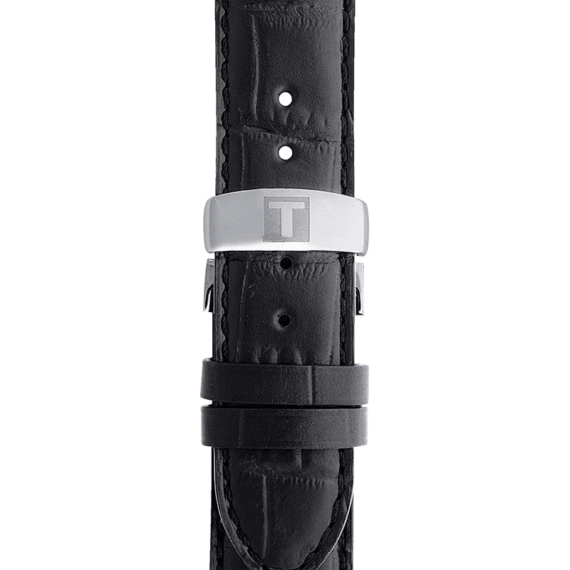  Shop Authentic Tissot T Classic Le Locle Automatic Black Dial Black Leather Strap Watch For Men - T41.1.423.53 - Luxxuri