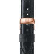  Shop Authentic Tissot T Classic Le Locle Automatic Black Dial Black Leather Strap Watch For Men - T41.5.423.53 - Luxxuri