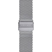  Shop Authentic Tissot PR 100 Chronograph White Dial Silver Mesh Bracelet Watch For Men - T101.417.11.031.02 - Luxxuri