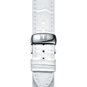  Shop Authentic Tissot PRC 200 Chronograph White Dial White Leather Strap Watch For Men - T055.417.16.017.00 - Luxxuri