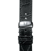  Shop Authentic Tissot PRC 200 Chronograph Black Dial Black Leather Strap Watch For Men - T055.417.16.057.00 - Luxxuri