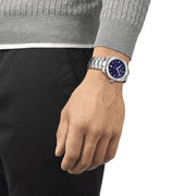  Shop Authentic Tissot PR 100 Sport Blue Dial Silver Steel Strap Watch For Men - T101.610.11.041.00 - Luxxuri