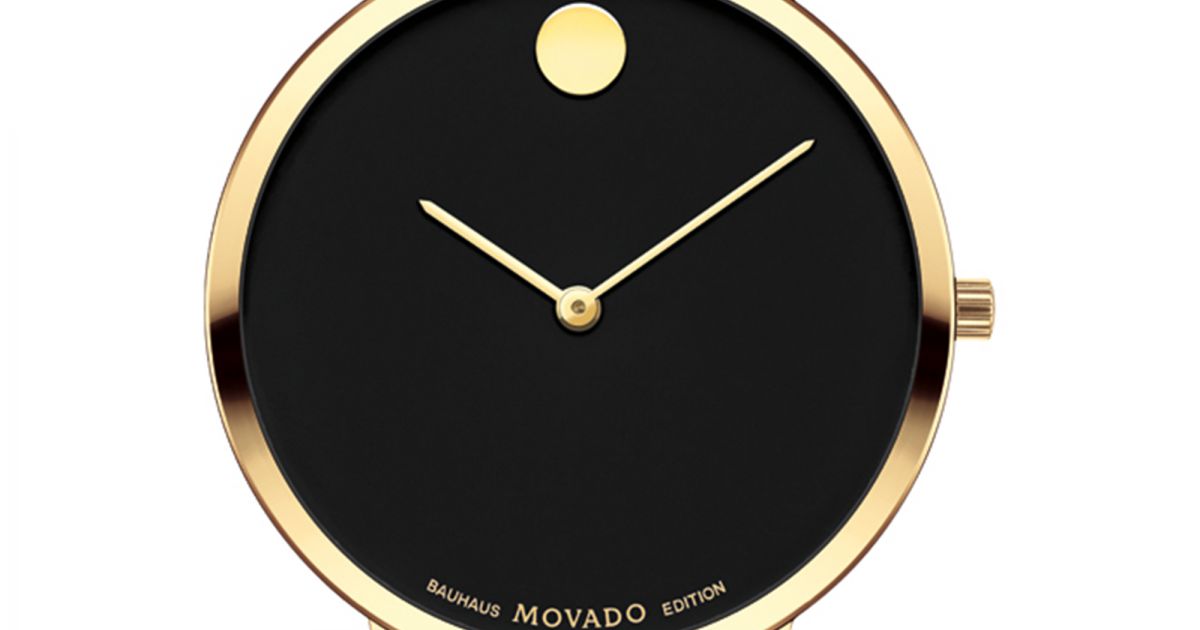  Shop Authentic Movado 70th Anniversary Special Edition Black Dial 35mm Watch For Women - 0607137 - Luxxuri