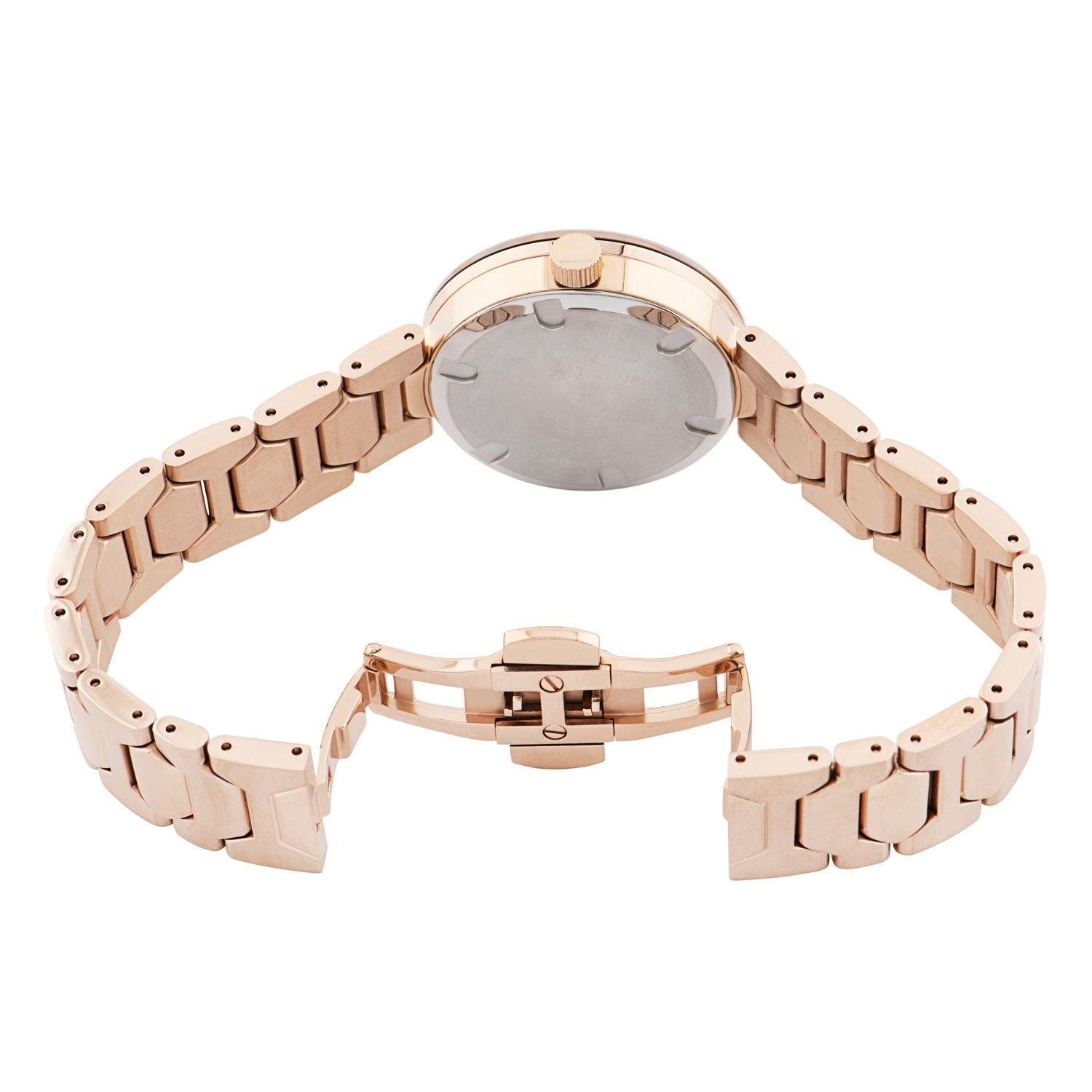  Shop Authentic Movado Bold Crystal Pave Rose Gold Dial Rose Gold Steel Strap Watch For Women - 3600493 - Luxxuri