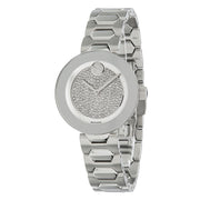  Shop Authentic Movado Bold Silver Dial Silver Steel Strap Watch For Women - 3600567 - Luxxuri