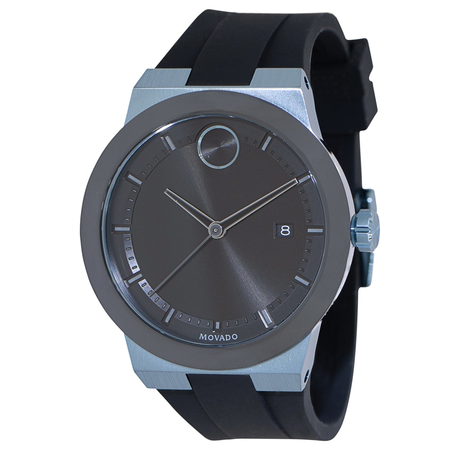  Shop Authentic Movado Bold Fusion Black Dial Black Rubber Strap Watch for Men - 3600626 - Luxxuri