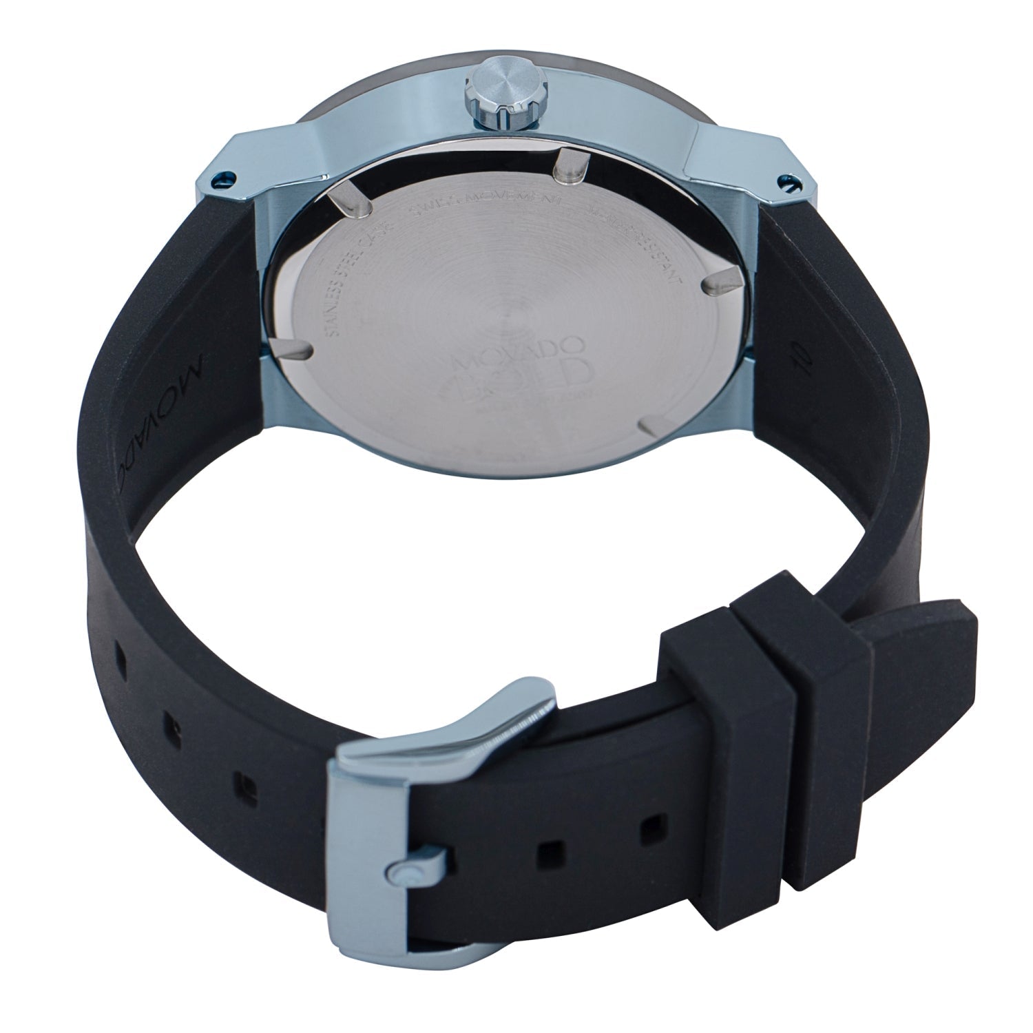  Shop Authentic Movado Bold Fusion Black Dial Black Rubber Strap Watch for Men - 3600626 - Luxxuri