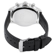  Shop Authentic Movado Heritage Chronograph Black Dial Black Leather Strap Watch for Men - 3650005 - Luxxuri