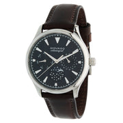  Shop Authentic Movado Heritage Moonphase Blue Dial Brown Leather Strap Watch For Women - 3650009 - Luxxuri