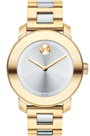  Shop Authentic Movado Bold Silver Dial Two Tone Steel Strap Watch for Women - 3600129 - Luxxuri
