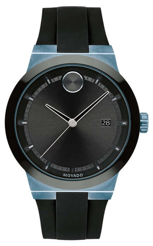  Shop Authentic Movado Bold Fusion Black Dial Black Rubber Strap Watch for Men - 3600626 - Luxxuri