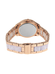  Shop Authentic Fossil Stella Multifunction Rose Gold Dial Two Tone Steel Strap Watch for Women - ES4755 - Luxxuri